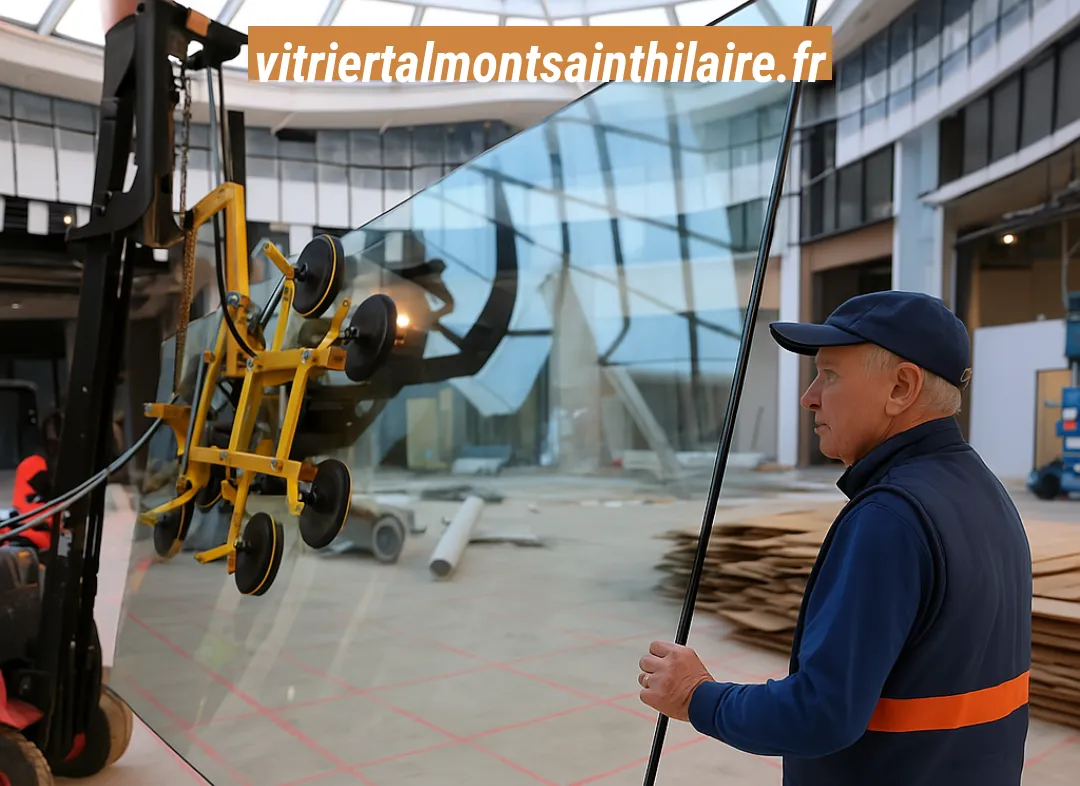 Remplacement de vitrine magasin Talmont-Saint-Hilaire